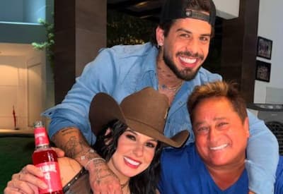 Ana Castela rouba a cena ao zoar Leonardo em encontro; veja vídeo