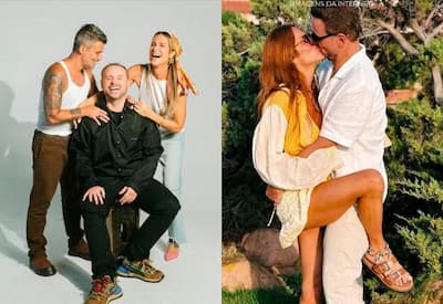 Léo Fuchs comenta beijo em Giovanna Ewbank: "A maldade está em quem vê"