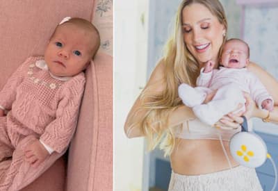 Bruna Manzon atualiza estado de saúde da filha após internação
