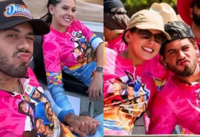 Ana Castela e Zé Felipe aparecem de mãos dadas em viagem no Pantanal: "Tô amando"
