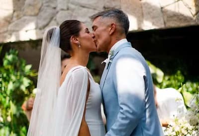 Ivan Moré se casa com Giovanna Lemos: "Dia para ficar marcado em nossas vidas"