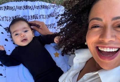 Aretha Oliveira mostra festinha para celebrar mesversário da filha