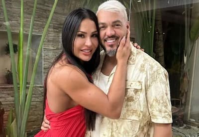 Gracyanne Barbosa deixa escapar tatuagem com o nome do Belo em lugar intímo