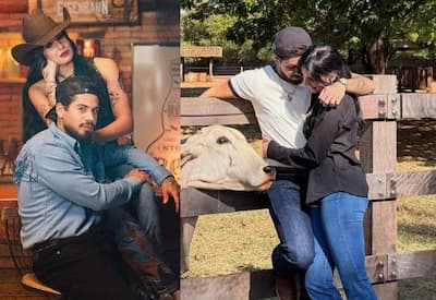 Zé Felipe publica novas fotos com Ana Castela: "Oficial"