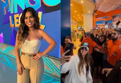 Simone Mendes causa alvoroço em parque de diversões durante passeio com os filhos