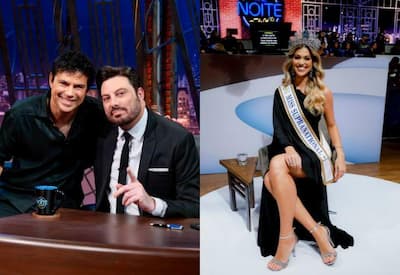 Jorge Vercillo e Miss Eduarda Braum são os entrevistados do The Noite desta terça (14)