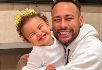 Neymar encanta ao compartilhar momento fofo com a filha Mavie
