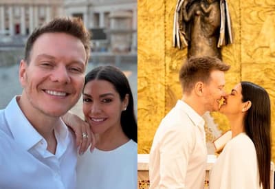 Bodas de aço: Michel Teló e Thais Fersoza celebram 11 anos de casamento em Roma