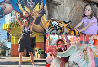 Thaila Ayala publica álbum de viagem com filhos e encanta a web