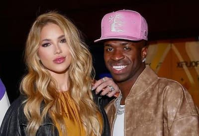 Vini Jr. reage a declaração apaixonada de Virginia nas redes sociais