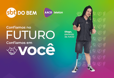 Campanha AACD Teleton 2025 bate a meta, viabiliza mais de 300 mil atendimentos e celebra os 75 anos da Instituição