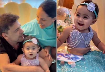 Filha mais nova de Zezé di Camargo encanta ao surgir vestida de sereia