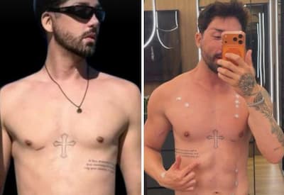 Rico Melquiades exibe abdômen após nova plástica: "Estou amando"