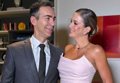 Ticiane Pinheiro celebra oito anos de casamento com César Tralli: "Imensamente feliz"