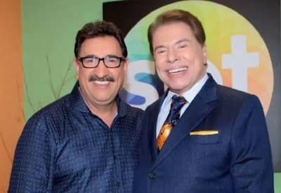 Ratinho reencontra presente dado por Silvio Santos