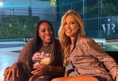 Virginia Fonseca compartilha conversa com a sogra, mãe de Vini Jr.