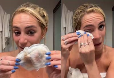 Luisa Perissé revela maneira inusitada para remover maquiagem