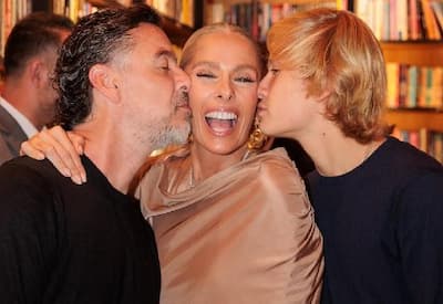 Filho de Adriane Galisteu rouba a cena em noite de lançamento