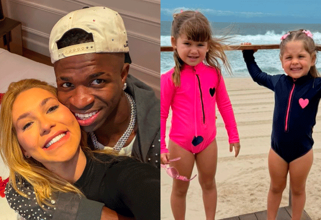 Virginia compartilha fotos dos filhos na mansão de Vini Jr. no Rio de Janeiro