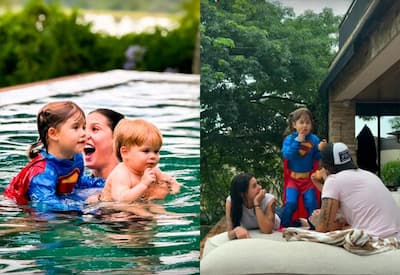 Ana Castela passa o dia com os filhos de Zé Felipe em tarde de diversão