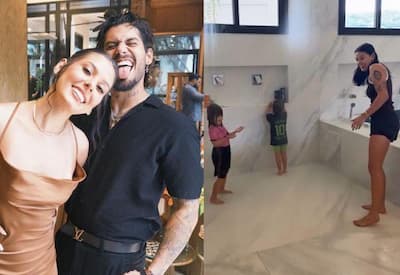 Zé Felipe mostra Ana Castela em momento divertido com as filhas: "A bagunça"