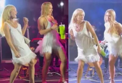 Virginia e Vini Jr. recebem Angélica e Luciano Huck em festa em Trancoso