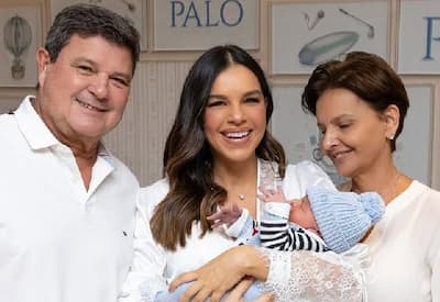 Mariana Rios comemora 8 dias do filho Palo e se declara nas redes sociais