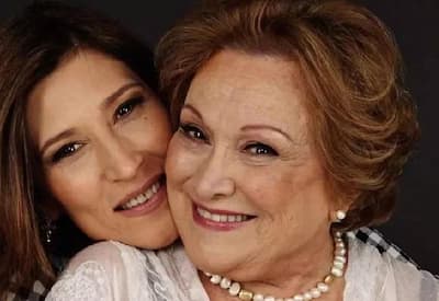 Beth Goulart homenageia Nicette Bruno no dia em que a atriz completaria 93 anos