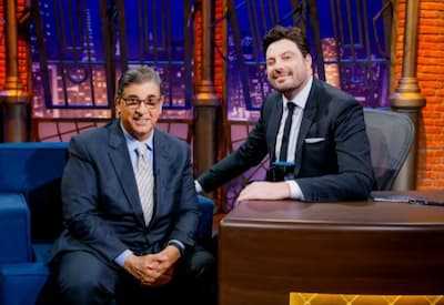 Carlos Nascimento revisita notícias impactantes, acontecimentos decisivos e fala sobre seu momento atual no The Noite (13)