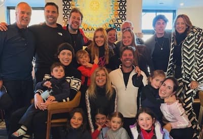 Ticiane Pinheiro viaja com família de Roberto Justus e celebra aniversário da ex-nora em Aspen