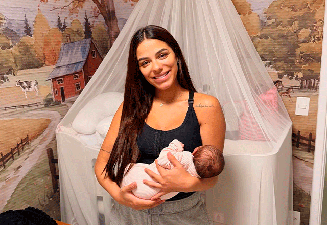 Filha de Key Alves faz primeiro ensaio de fotos temáticas