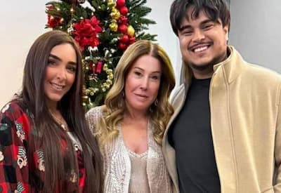 Zilu Camargo comemora gravidez de Amabylle e Igor Camargo