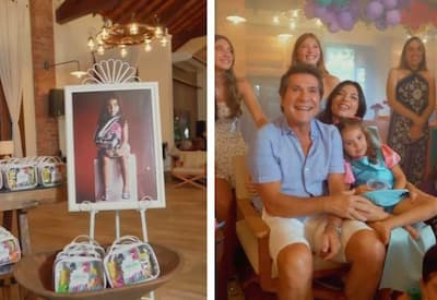 Esposa de Daniel revela detalhes da festa de 4 anos da filha caçula