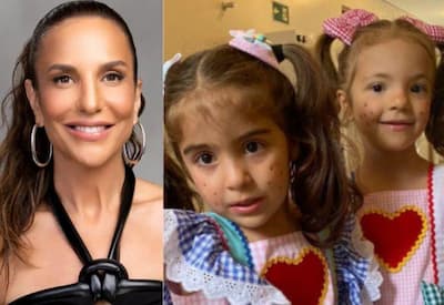 Filhas gêmeas de Ivete Sangalo escolhem bolos com temáticas diferentes