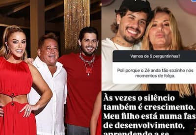 Poliana Rocha comenta fase mais reservada de Zé Felipe após separações