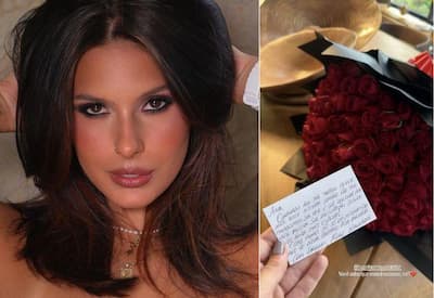 Ana Castela ganha buquê de flores de cantor sertanejo: "Ainda mais especial"