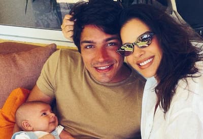 Mariana Rios revela rostinho do filho em fotos inéditas