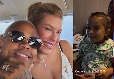 Lore Improta mostra reação de Liz ao ver irmão no ultrassom e momento viraliza