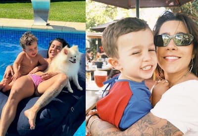 Lauana Prado se declara ao enteado no aniversário de 4 anos