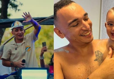 João Gomes encanta ao mostrar primeiro banho de chuveiro do filho caçula