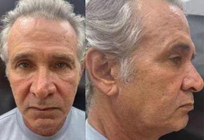 Nelson Freitas impressiona com antes e depois após harmonização facial