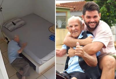 Vovô Anésio sofre queda em casa, fratura o fêmur e passa por cirurgia