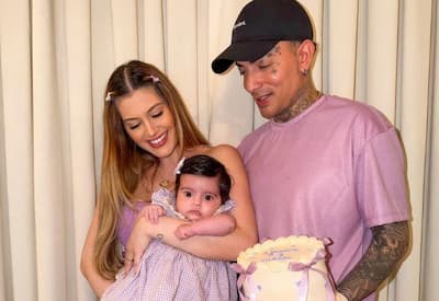 MC Guimê comemora três meses de vida da filha