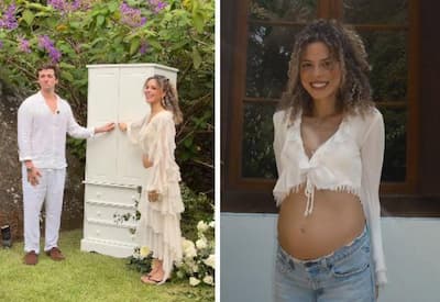 Vem, Serena! Larissa Gloor está à espera da primeira filha