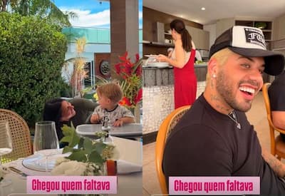 Ana Castela reencontra Zé Felipe em almoço com a família do cantor