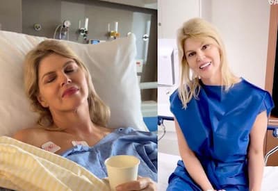 Val Marchiori celebra em tratamento contra câncer de mama: "Mais uma etapa vencida"