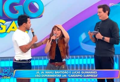 Lucas Guimarães revela que estuda Celso Portiolli para crescer na TV