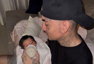 MC Guimê se derrete ao mostrar momento com a filha: "Minha princesa"