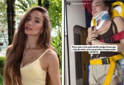 Anna Livya Padilha sofre acidente de moto e tranquiliza fãs