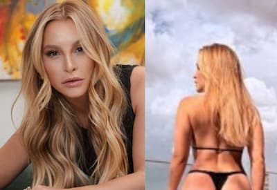 Carla Diaz aproveita dia de folga e chama atenção com boa forma